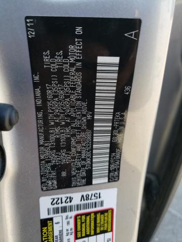 Photo 12 VIN: 5TDKK3DC1CS208897 - TOYOTA SIENNA LE 