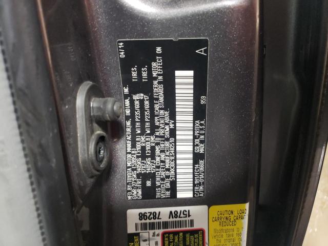 Photo 9 VIN: 5TDKK3DC1ES482510 - TOYOTA SIENNA LE 