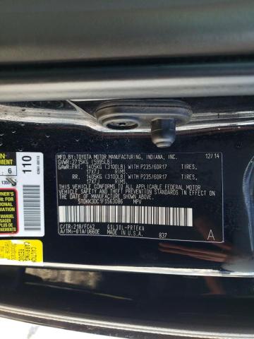 Photo 9 VIN: 5TDKK3DC1FS563086 - TOYOTA SIENNA LE 