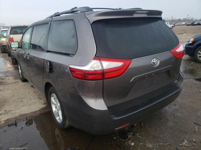 Photo 2 VIN: 5TDKK3DC1GS718429 - TOYOTA SIENNA LE 