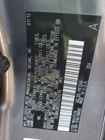 Photo 12 VIN: 5TDKK3DC2CS224218 - TOYOTA SIENNA LE 