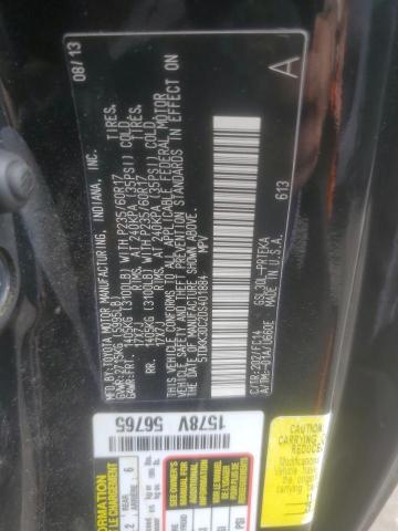 Photo 12 VIN: 5TDKK3DC2DS401884 - TOYOTA SIENNA LE 