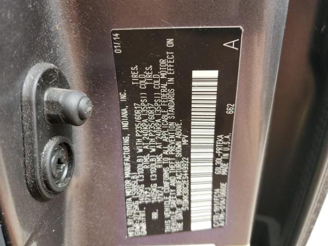 Photo 13 VIN: 5TDKK3DC2ES449922 - TOYOTA SIENNA LE 