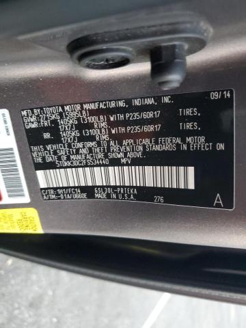 Photo 12 VIN: 5TDKK3DC2FS534440 - TOYOTA SIENNA LE 