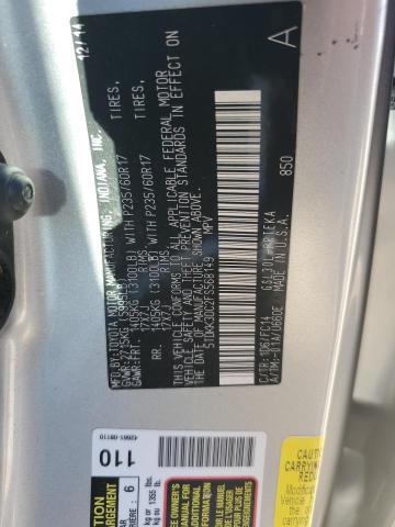 Photo 9 VIN: 5TDKK3DC2FS568149 - TOYOTA SIENNA LE 