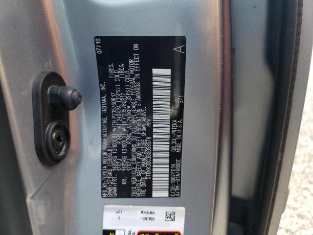 Photo 9 VIN: 5TDKK3DC3BS058578 - TOYOTA SIENNA LE 