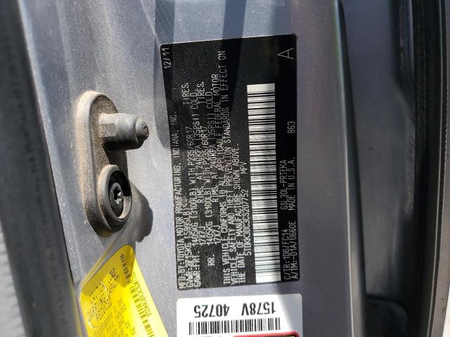 Photo 12 VIN: 5TDKK3DC3CS207752 - TOYOTA SIENNA LE 