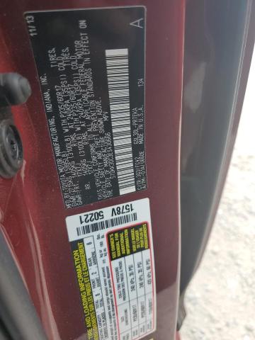 Photo 9 VIN: 5TDKK3DC3ES430666 - TOYOTA SIENNA LE 