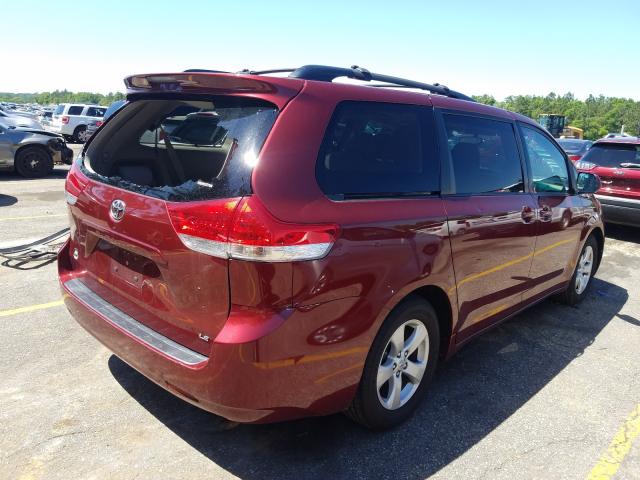 Photo 3 VIN: 5TDKK3DC3ES462517 - TOYOTA SIENNA LE 