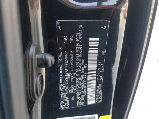 Photo 11 VIN: 5TDKK3DC3FS611381 - TOYOTA SIENNA LE 