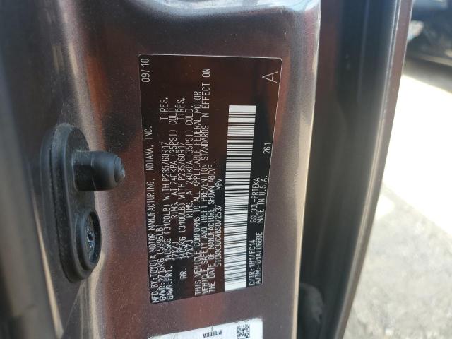 Photo 11 VIN: 5TDKK3DC4BS072537 - TOYOTA SIENNA LE 