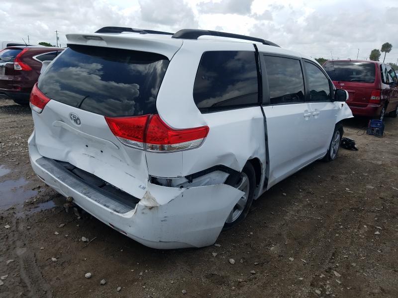 Photo 3 VIN: 5TDKK3DC4CS194414 - TOYOTA SIENNA LE 