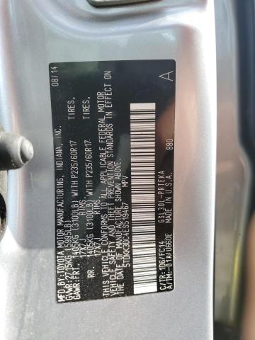 Photo 12 VIN: 5TDKK3DC4ES519467 - TOYOTA SIENNA LE 