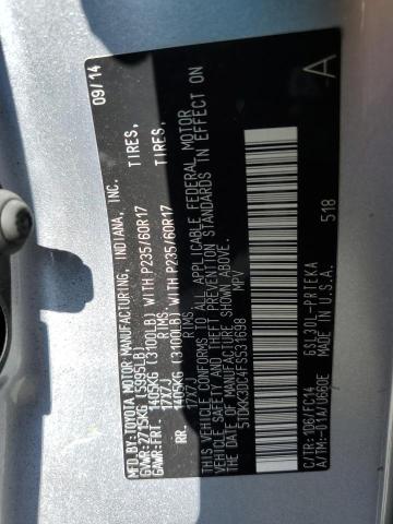 Photo 13 VIN: 5TDKK3DC4FS531698 - TOYOTA SIENNA LE 