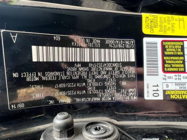 Photo 9 VIN: 5TDKK3DC4FS531748 - TOYOTA SIENNA LE 