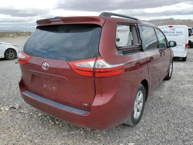 Photo 3 VIN: 5TDKK3DC4GS749772 - TOYOTA SIENNA LE 