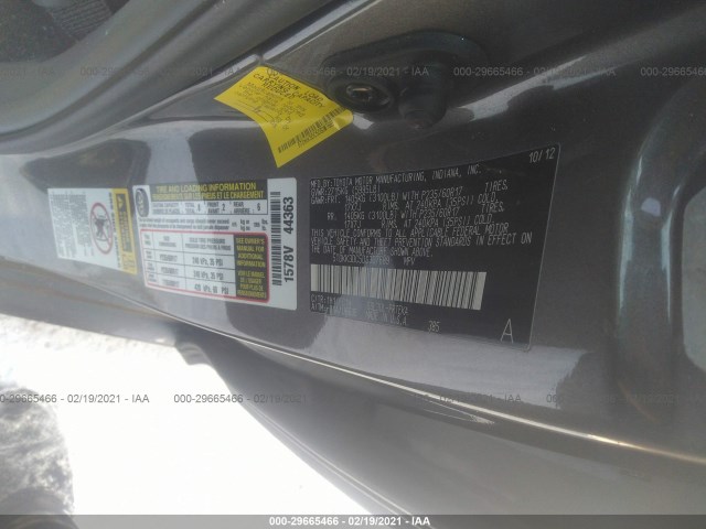 Photo 8 VIN: 5TDKK3DC5DS307689 - TOYOTA SIENNA 