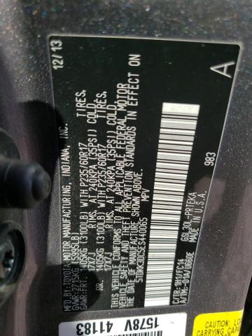 Photo 12 VIN: 5TDKK3DC5ES440065 - TOYOTA SIENNA LE 