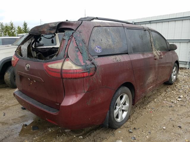 Photo 3 VIN: 5TDKK3DC5FS534271 - TOYOTA SIENNA LE 