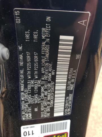 Photo 13 VIN: 5TDKK3DC5FS582787 - TOYOTA SIENNA LE 