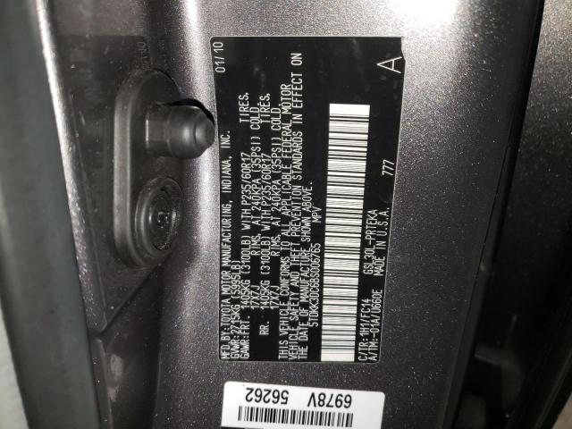 Photo 13 VIN: 5TDKK3DC6BS006765 - TOYOTA SIENNA LE 