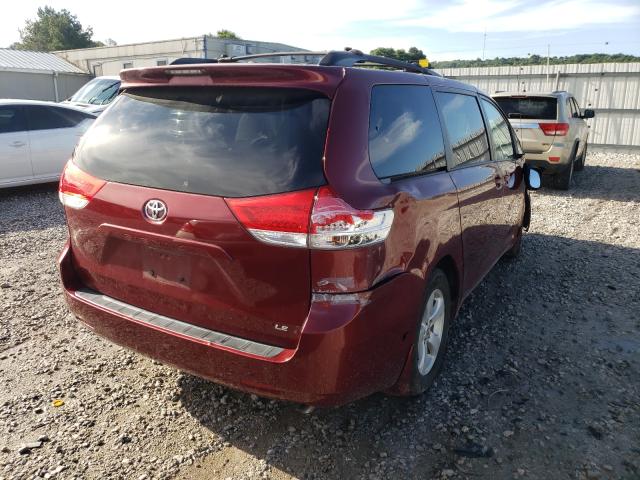 Photo 3 VIN: 5TDKK3DC6BS172994 - TOYOTA SIENNA LE 