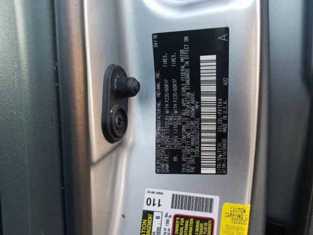 Photo 9 VIN: 5TDKK3DC6GS734352 - TOYOTA SIENNA 