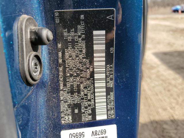 Photo 11 VIN: 5TDKK3DC7BS007374 - TOYOTA SIENNA LE 