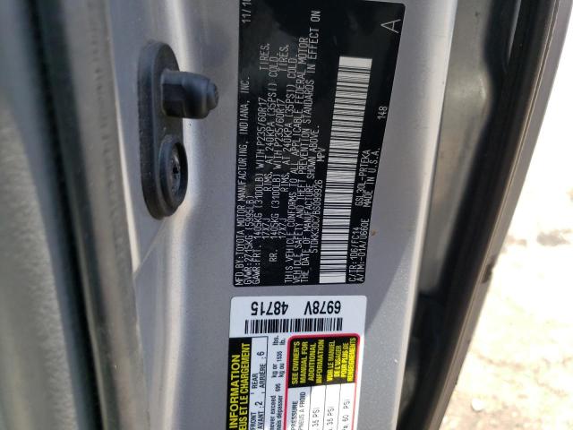 Photo 12 VIN: 5TDKK3DC7BS099926 - TOYOTA SIENNA LE 