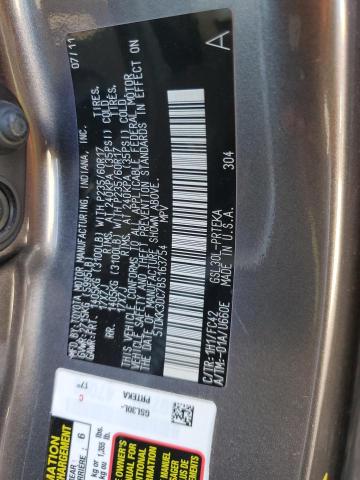 Photo 13 VIN: 5TDKK3DC7BS163754 - TOYOTA SIENNA LE 