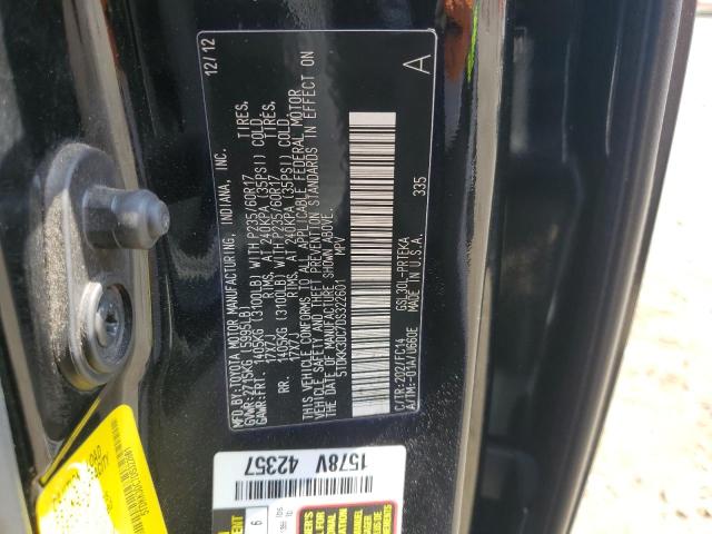 Photo 12 VIN: 5TDKK3DC7DS322601 - TOYOTA SIENNA LE 