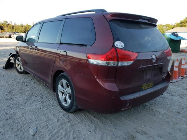 Photo 2 VIN: 5TDKK3DC7ES474525 - TOYOTA SIENNA LE 