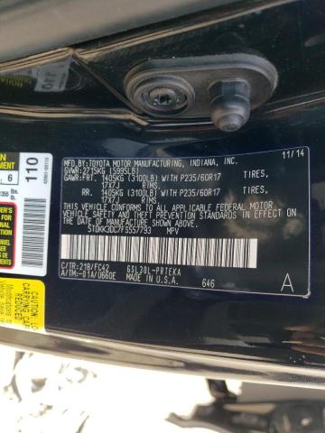 Photo 13 VIN: 5TDKK3DC7FS557793 - TOYOTA SIENNA LE 