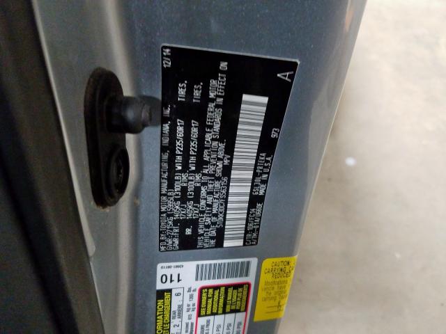 Photo 9 VIN: 5TDKK3DC7FS563156 - TOYOTA SIENNA LE 