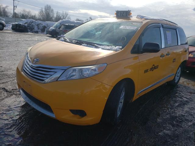 Photo 1 VIN: 5TDKK3DC7FS578031 - TOYOTA SIENNA LE 