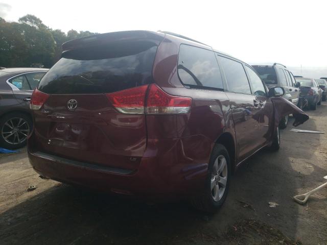 Photo 3 VIN: 5TDKK3DC8BS068815 - TOYOTA SIENNA LE 