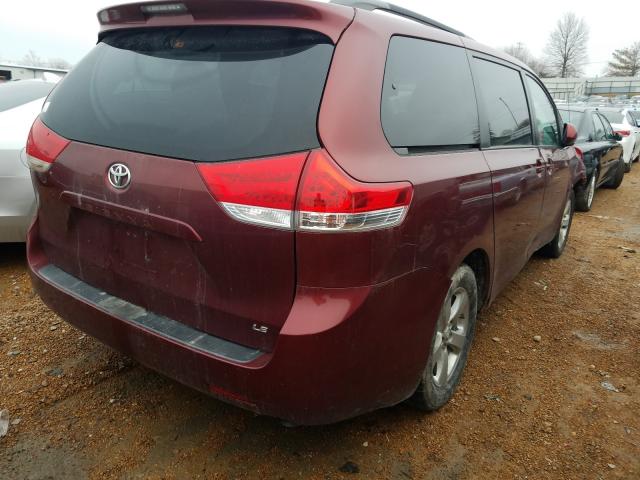 Photo 3 VIN: 5TDKK3DC8BS092712 - TOYOTA SIENNA LE 