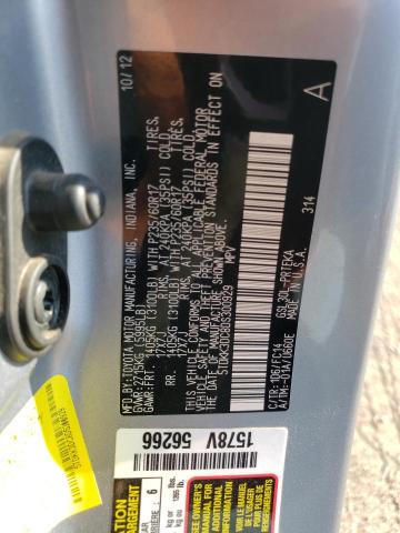 Photo 12 VIN: 5TDKK3DC8DS300929 - TOYOTA SIENNA LE 