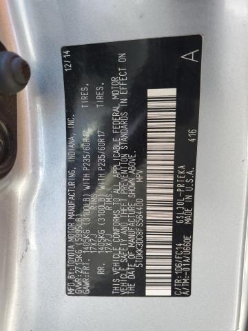 Photo 12 VIN: 5TDKK3DC8FS564400 - TOYOTA SIENNA LE 