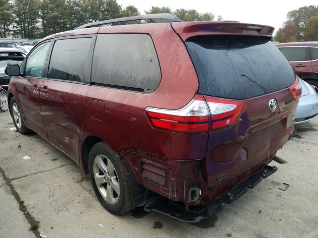 Photo 2 VIN: 5TDKK3DC8FS590785 - TOYOTA SIENNA LE 