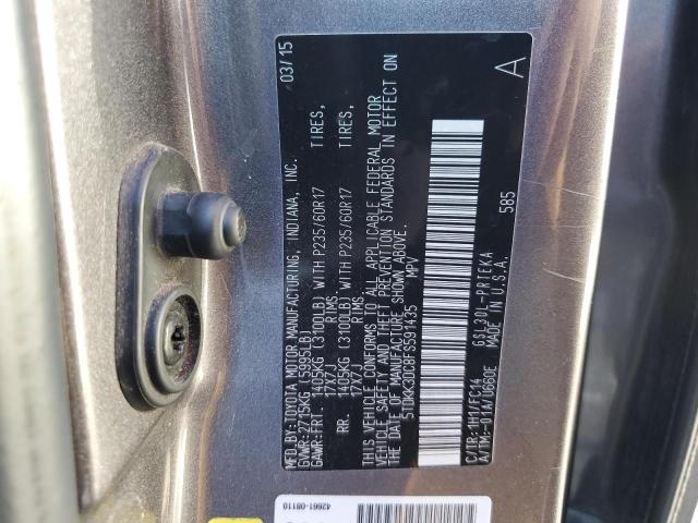 Photo 13 VIN: 5TDKK3DC8FS591435 - TOYOTA SIENNA LE 