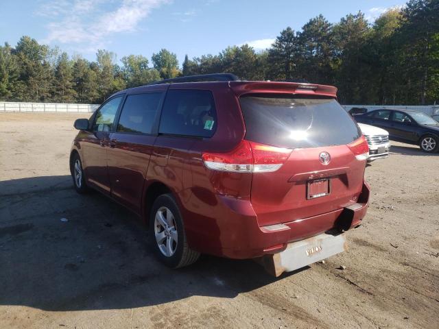 Photo 2 VIN: 5TDKK3DC9BS004072 - TOYOTA SIENNA 