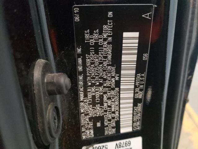 Photo 11 VIN: 5TDKK3DC9BS053708 - TOYOTA SIENNA LE 