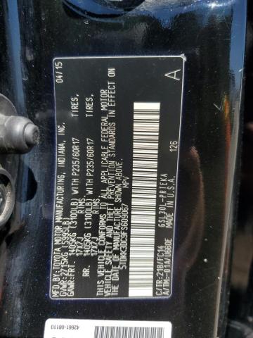 Photo 12 VIN: 5TDKK3DC9FS609067 - TOYOTA SIENNA LE 