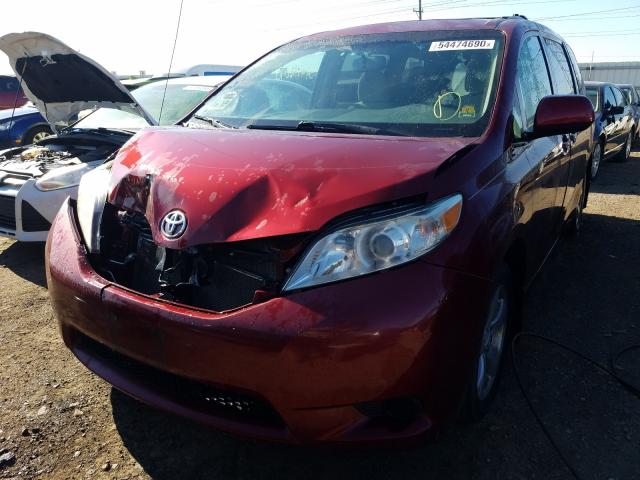 Photo 1 VIN: 5TDKK3DCXBS013119 - TOYOTA SIENNA LE 