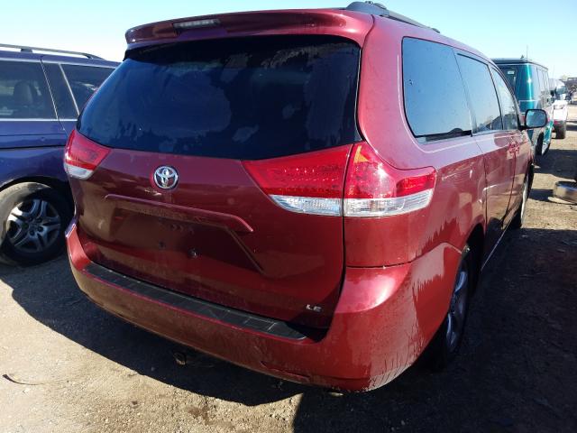 Photo 3 VIN: 5TDKK3DCXBS013119 - TOYOTA SIENNA LE 