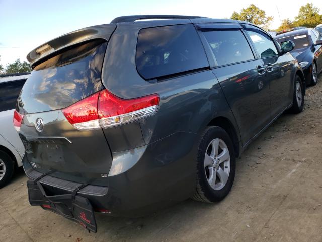 Photo 3 VIN: 5TDKK3DCXBS154918 - TOYOTA SIENNA LE 