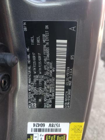 Photo 13 VIN: 5TDKK3DCXES517867 - TOYOTA SIENNA LE 