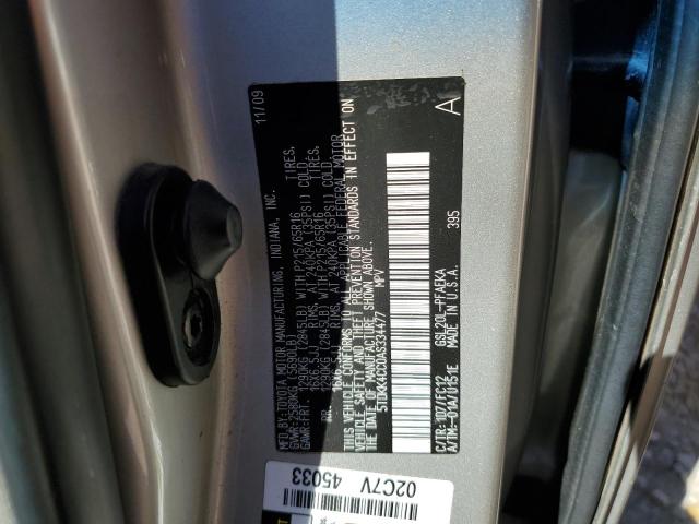 Photo 9 VIN: 5TDKK4CC0AS334477 - TOYOTA SIENNA CE 