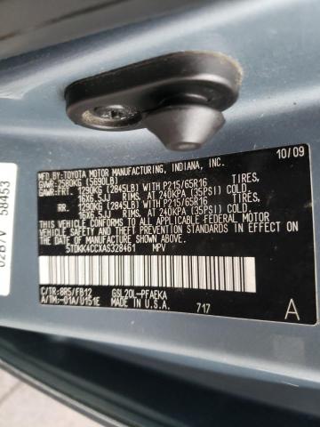 Photo 9 VIN: 5TDKK4CCXAS328461 - TOYOTA SIENNA CE 